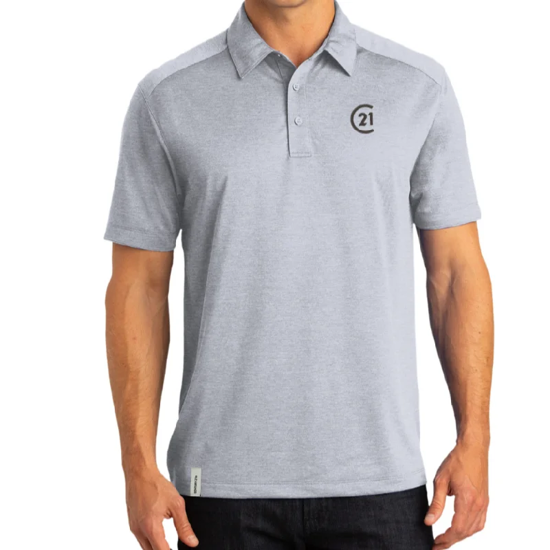 Trends C21 Silver Grey Polo Cclassic Men's Tweed