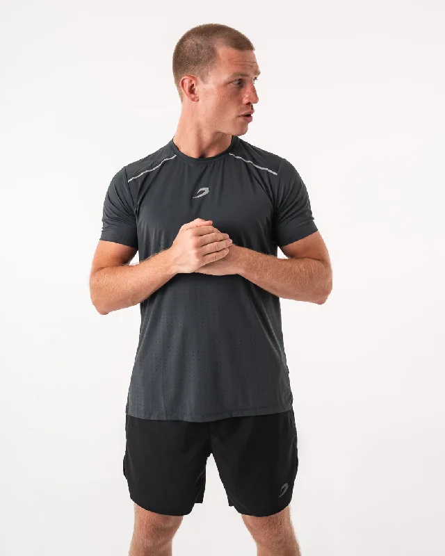 Langford T-Shirt - Charcoal Gym