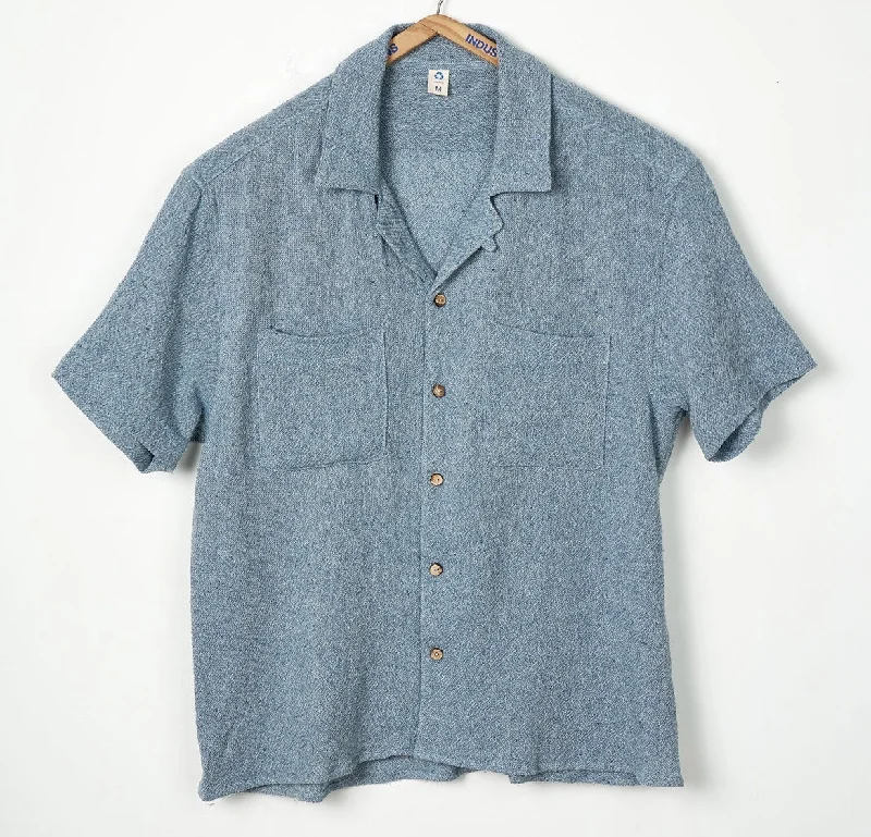 INDUSTRY OF ALL NATIONS NEW CAMP SHIRT IN DENIM Cool Men's Skate