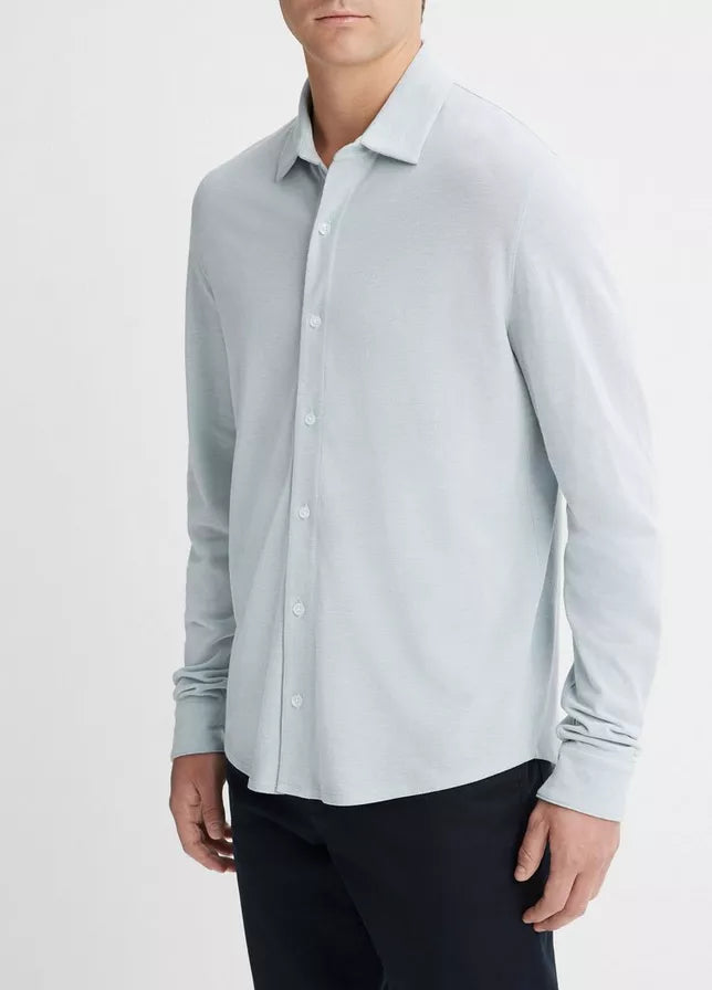 Pique Button Down Shirt Hip Men's Urban