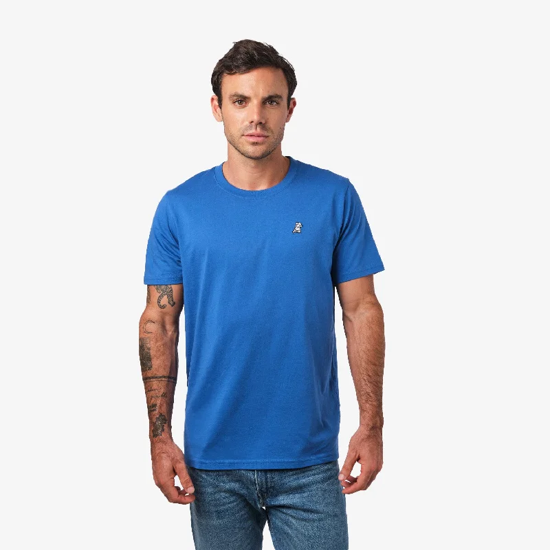 Men's Crew Neck Jersey T-Shirt Polished Men's Satin