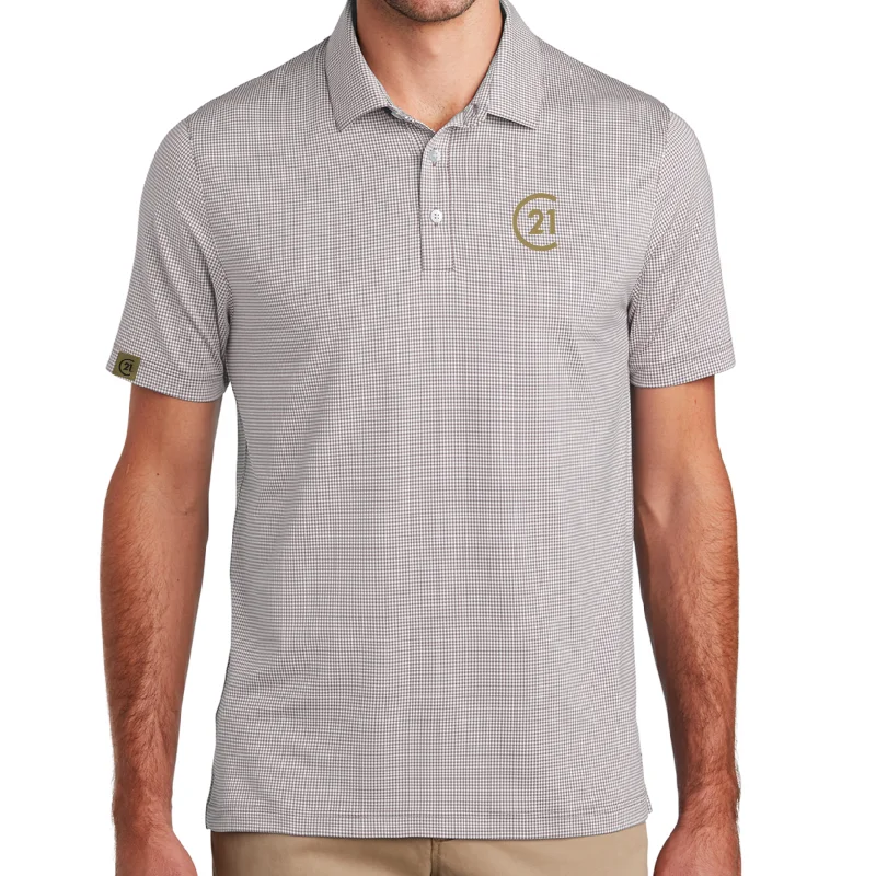 SEAL Polo Mens - Micro Check Gingham Artistic Men's Hand