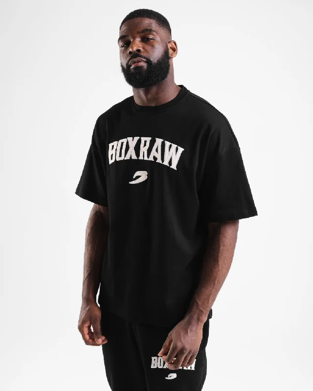 East Street Oversized T-Shirt - Black Sporty Men's Tennis