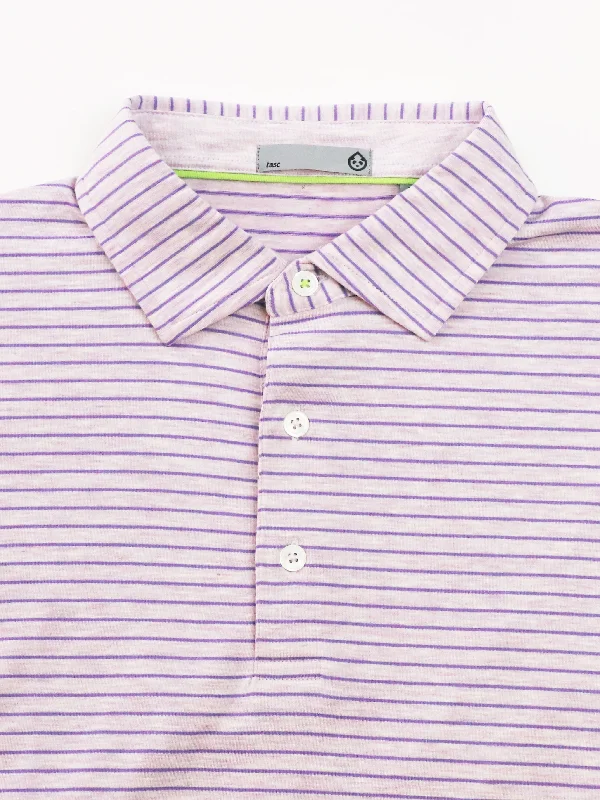 Cloud Polo - Brookline Stripe Unique Men's Upcycled