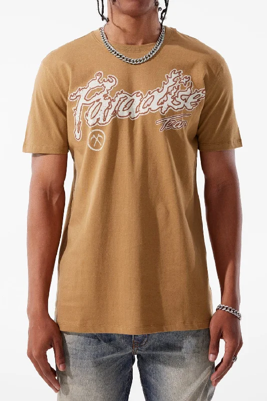 Paradise Tour T-Shirt (Mocha) Dynamic Men's High