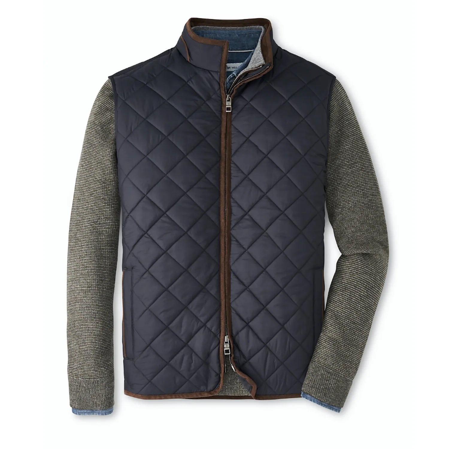 Peter Millar Essex Quilted Vest (6 Colors) Monochromatic Office Style