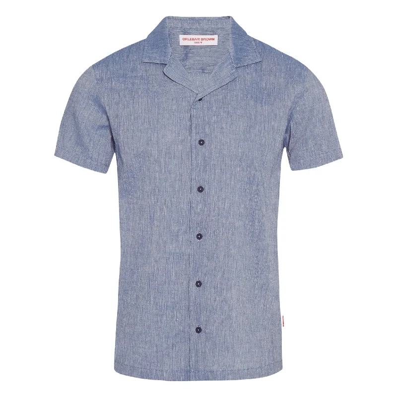 OB Hibbert Cotton Linen Shirt Organic