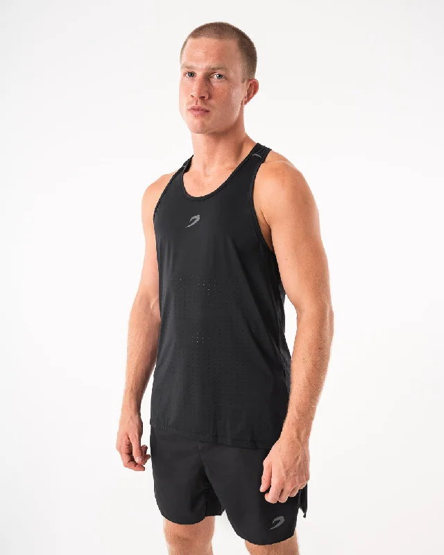 Langford Tank - Black Youthful Men's Pop