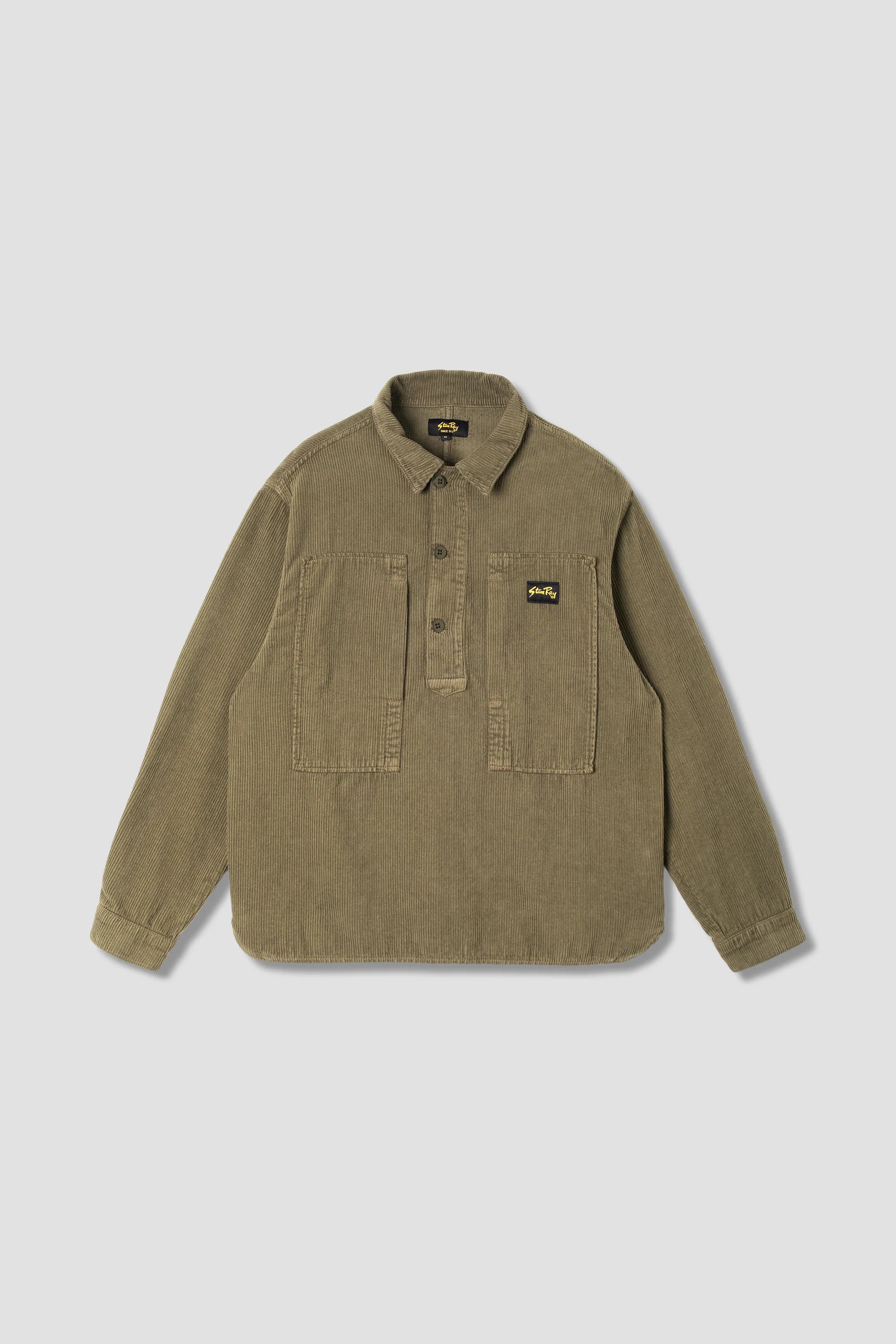 STAN RAY PAINTERS SHIRT IN OLIVE CORD Luxurious Men's High