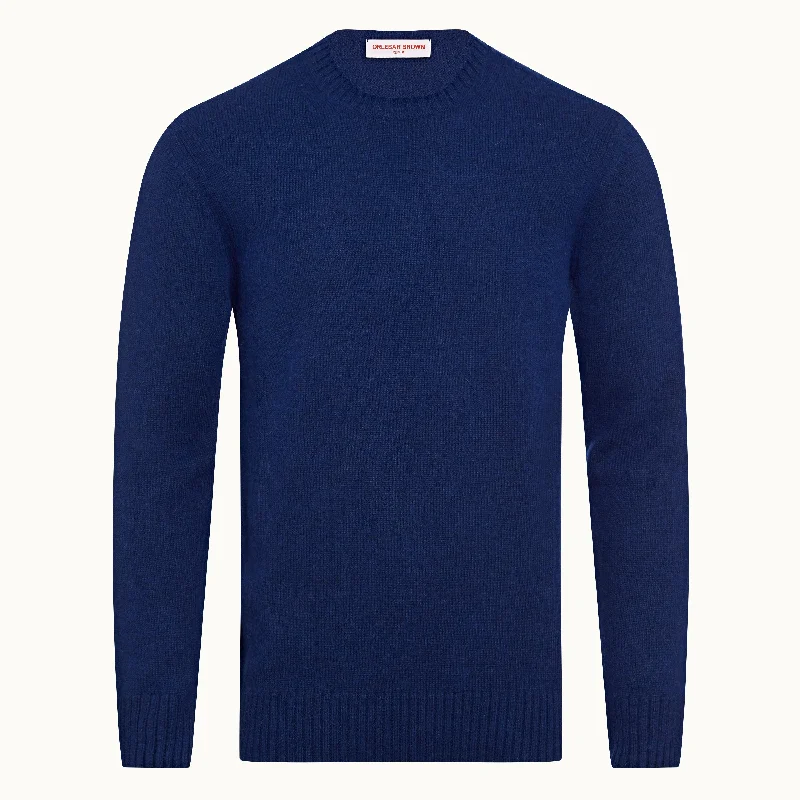 OB Lorca Alpaca in Blue British Gentleman Style