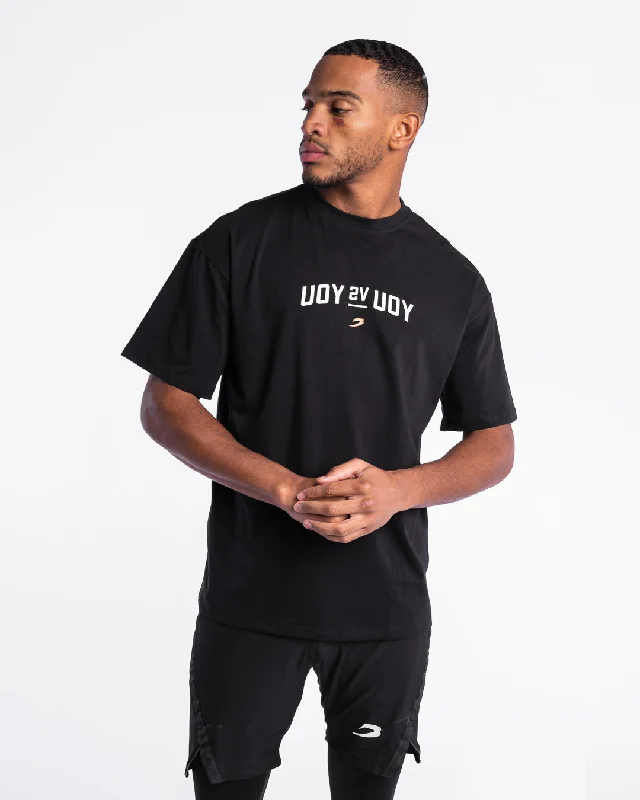 You Vs. You Oversized T-Shirt - Black Cool Men's Skate