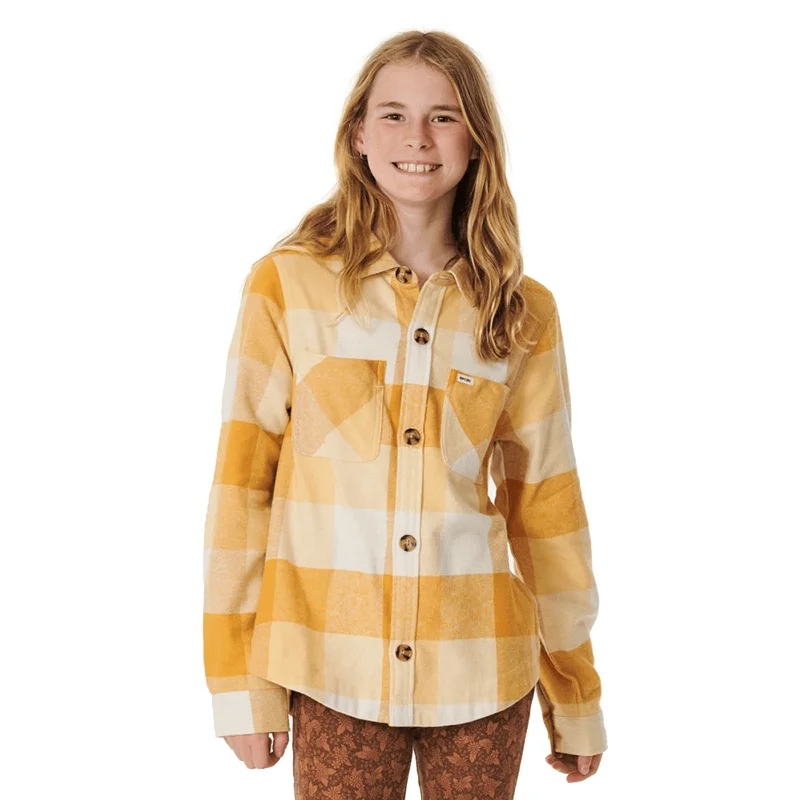 Girl's (8-16) La Isla Flannel Shirt Artistic Men's Avant