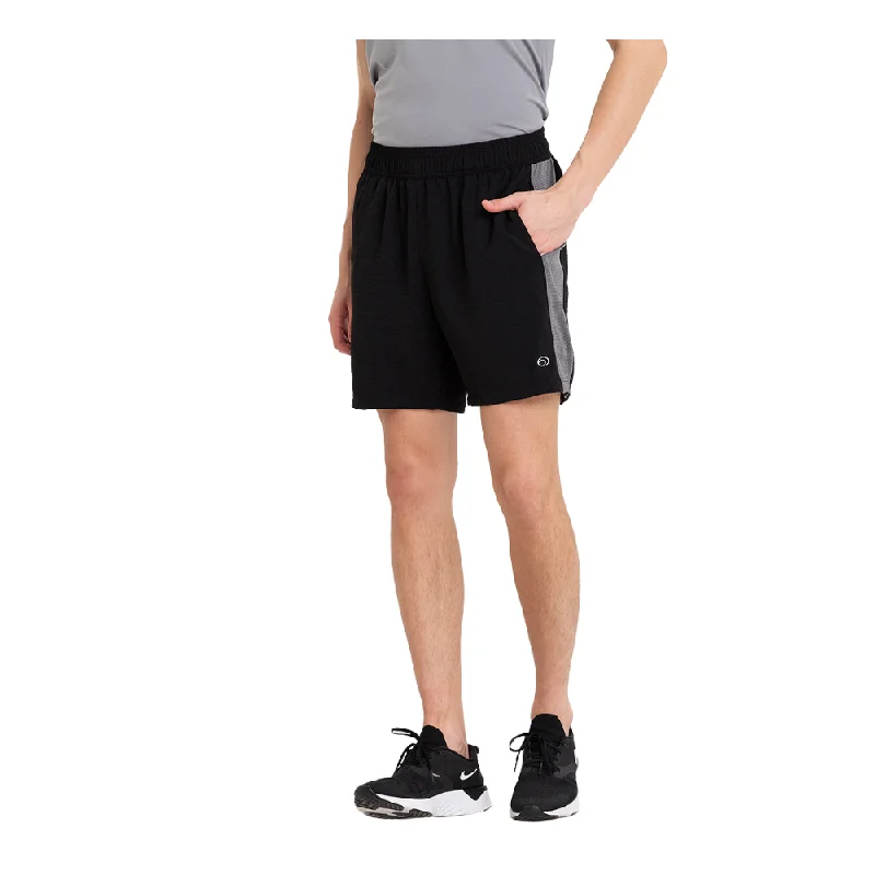 Equipe Men's TECH-DRY Athletic Shorts Black/Grey Laid