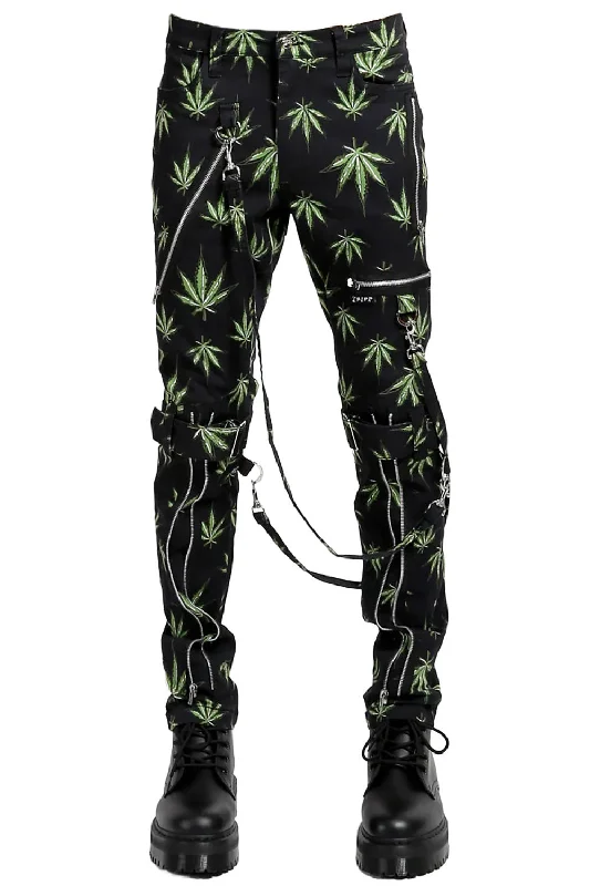 Tripp NYC Bondage Pants [Grass] Dynamic Men's Moto