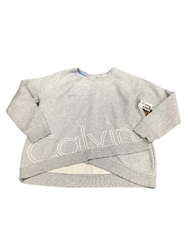 Sweatshirt Crewneck By Calvin Klein  Size: L Refined Men's Hand