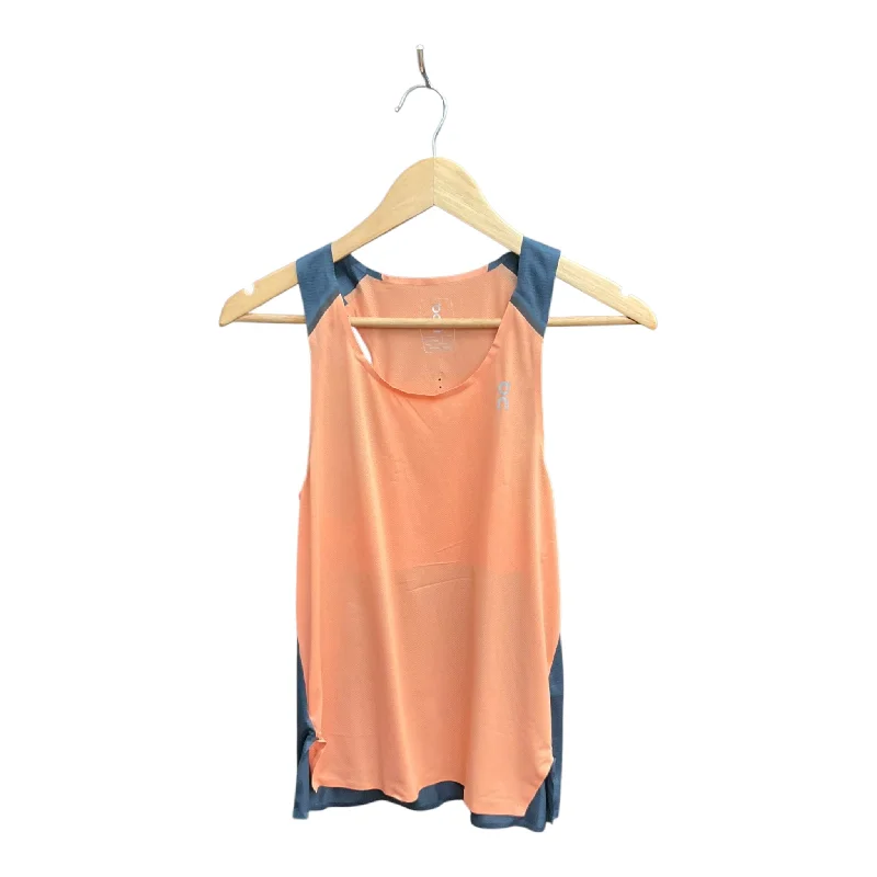 Athletic Tank Top By Clothes Mentor In Peach, Size: S Tailored