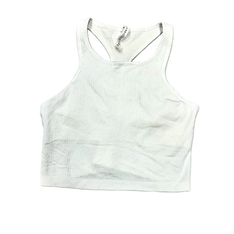 Athletic Tank Top By Lululemon In White, Size: L Stylish Men's Neon