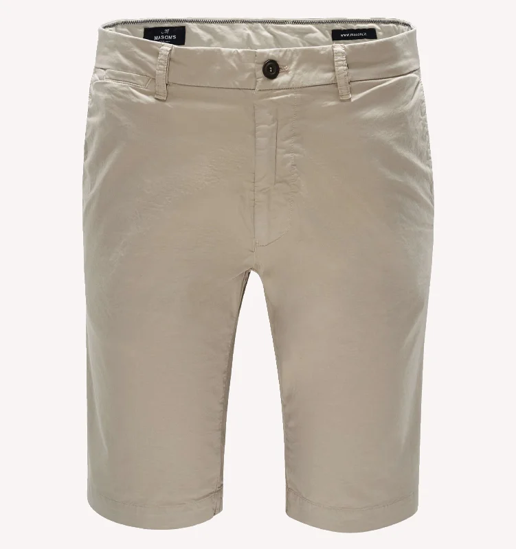 Mason's London Chino Bermuda Shorts in Khaki Trendy Men's Scandinavian