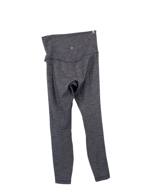 Athletic Leggings By Lululemon In Grey, Size: 4 Sophisticated Men's 