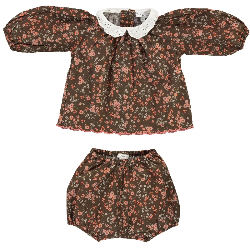 Bebe Organic Darja Baby Set Ditsy Floral Modern Men's 