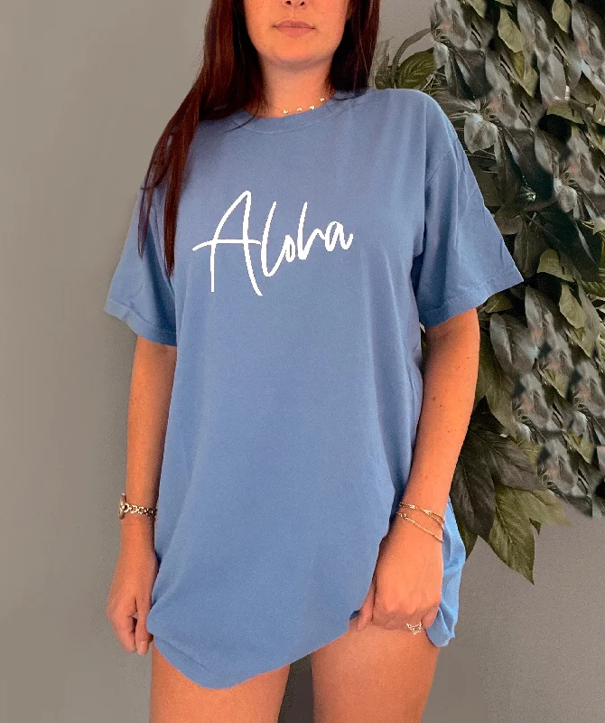 Aloha Tee - Comfort Colors Laid