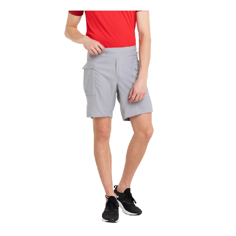 Equipe Men's TECH-DRY Athletic Shorts Light Grey Unique Men's Upcycled