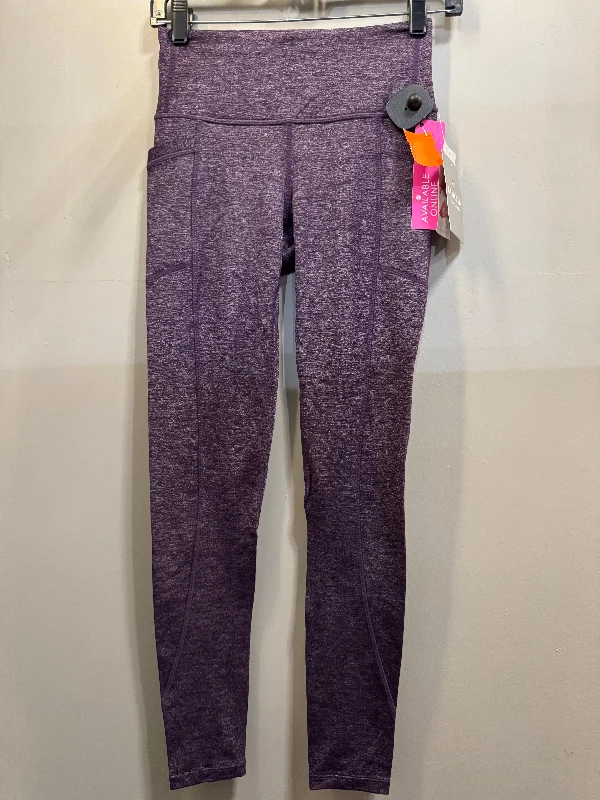 Athletic Leggings By Athleta In Purple, Size: 0 Vintage Men's 1970S Disco