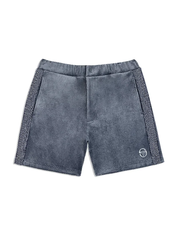 Maglia Velour Short- Grisaille Relaxed Men's Beach