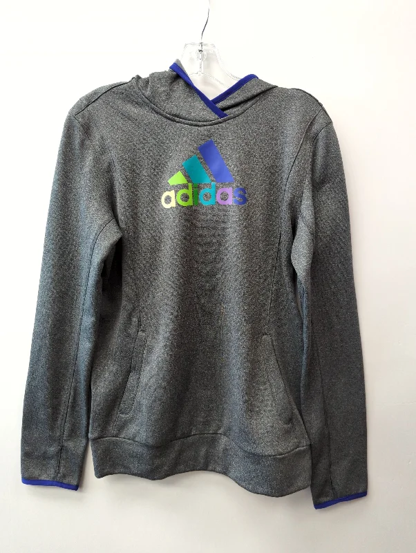 Sweatshirt Hoodie By Adidas  Size: M Modern Men's Geometric