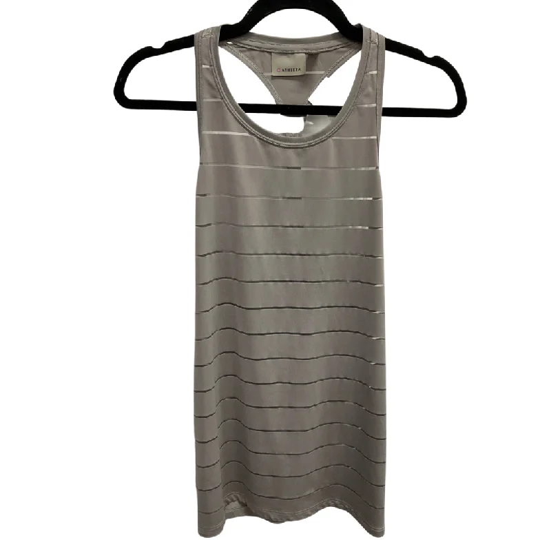 Athletic Tank Top By Athleta In Grey, Size: S Practical Men's Multi