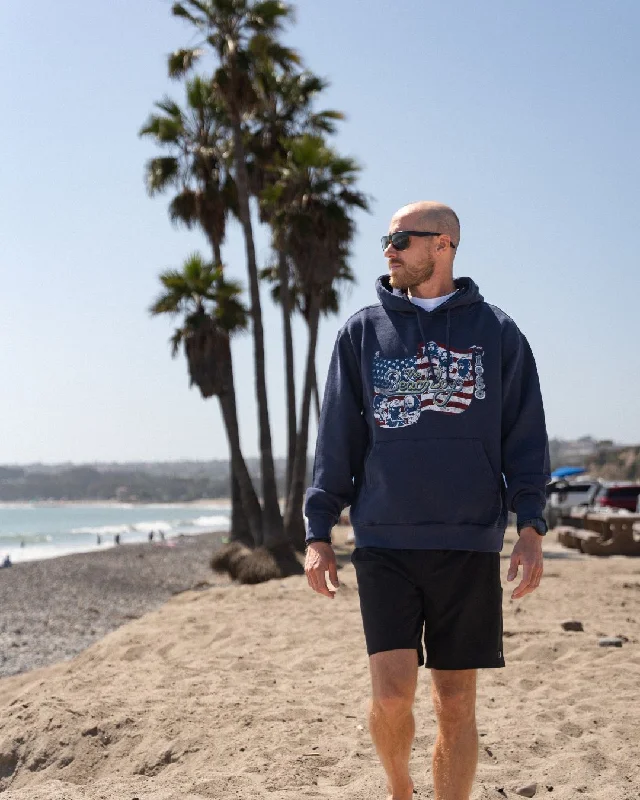 The Beach Boys X Jack's "Spirit of America" L/S Pullover Hoodie Adventure