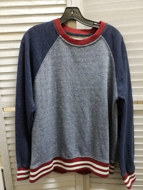 Sweatshirt Crewneck By Clothes Mentor  Size: L Unique Men's Patch