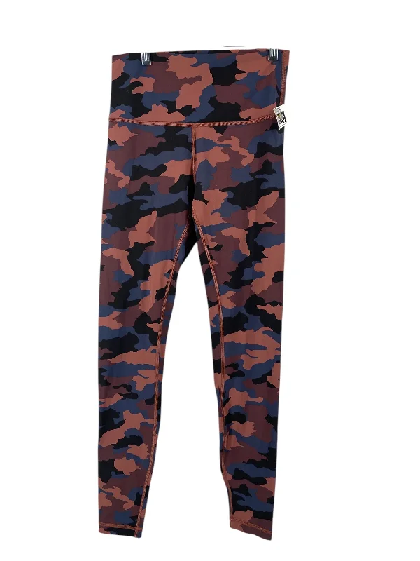 Athletic Leggings By Lululemon In Camouflage Print, Size: 6 Casual Men's Loose