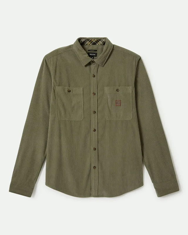 The Field Corduroy L/S Overshirt Monochromatic All