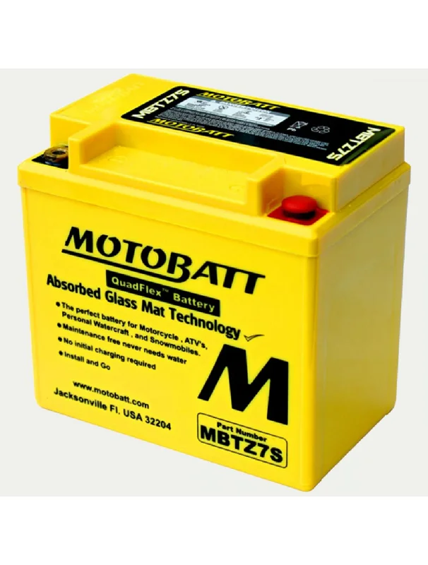 12V MC Battery MBTZ7S Refined Men's European