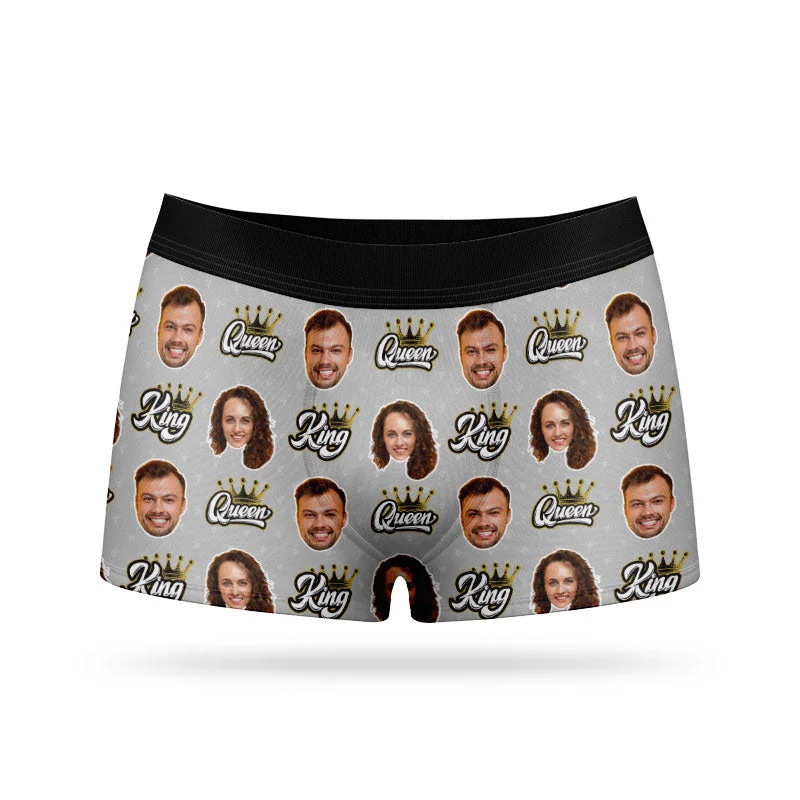 King & Queen Boxers Refined Men's Classic 