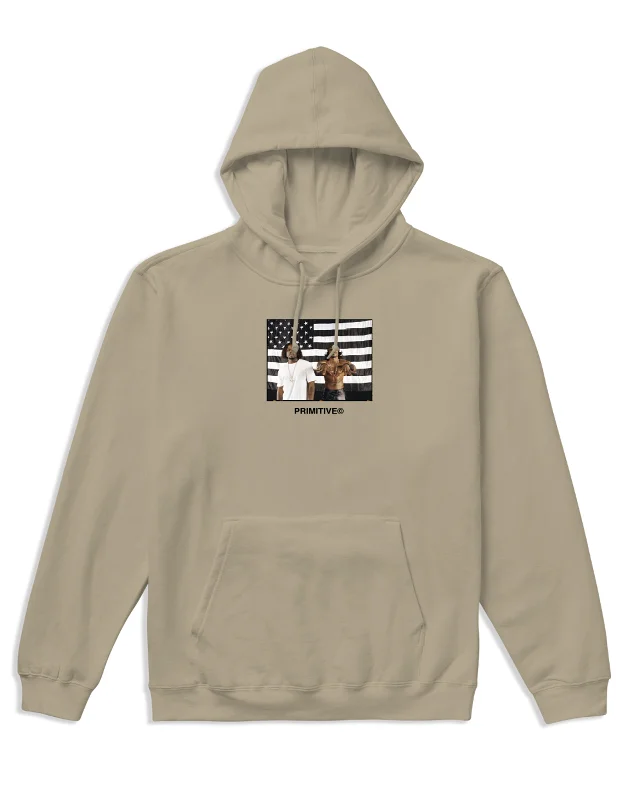 Stripes Pullover Hoodie Earthy Men's Hemp