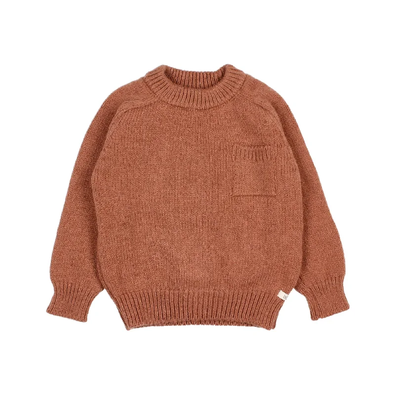 Buho Pocket Jumper Cocoa Traditional Men's Country