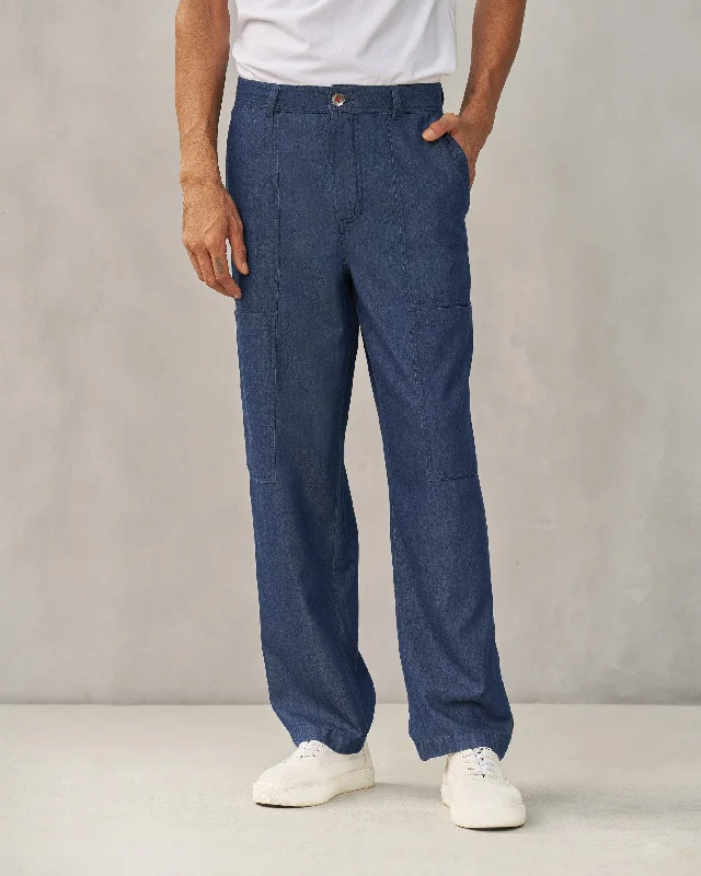 Urban Trousers - Denim Cozy Men's Winter