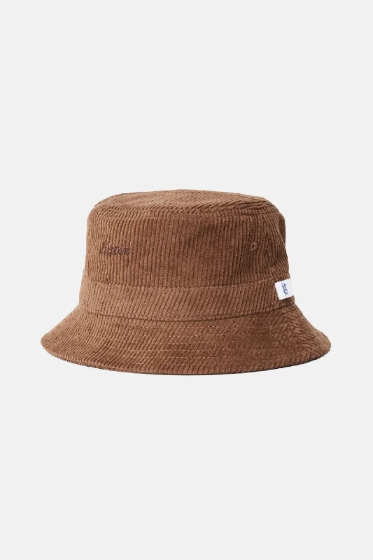 SCRIPT BUCKET HAT Cozy Men's Winter