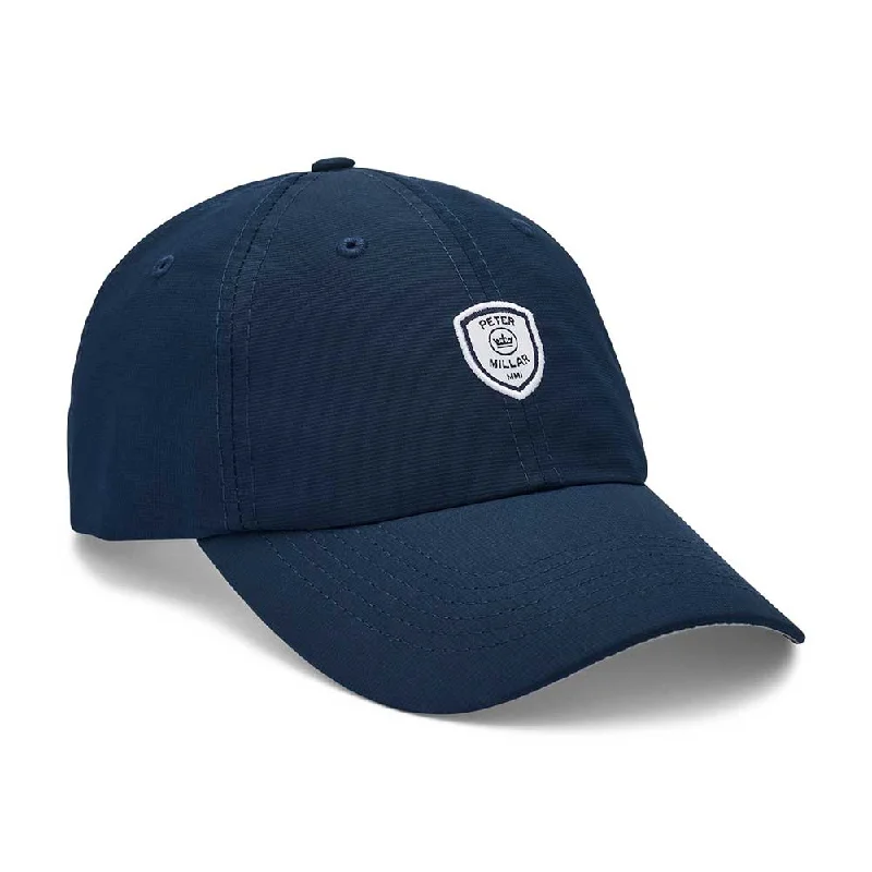 Peter Millar Crown Crest Performance Hat - Navy Unique Men's Patch