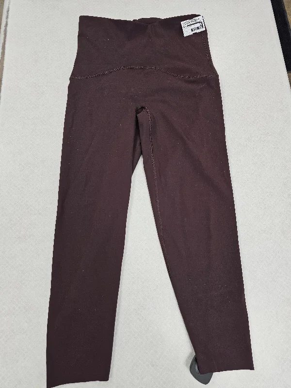 Athletic Leggings By Spanx In Brown, Size:L Refined Men's Velvet