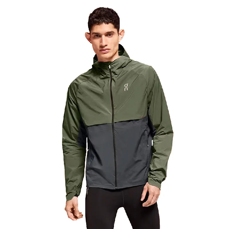 On Men's Core Jacket - Taiga / Eclipse Sleek Men's Contemporary 