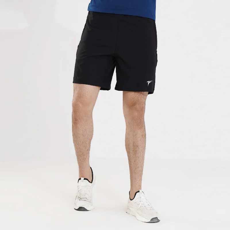 Tf-Black Basic Micro Premium Shorts Polished Men's Satin