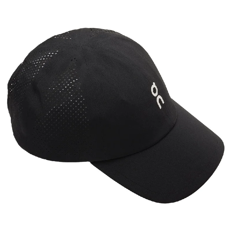 On Unisex Court Cap - Black Sporty Men's Athleisure 