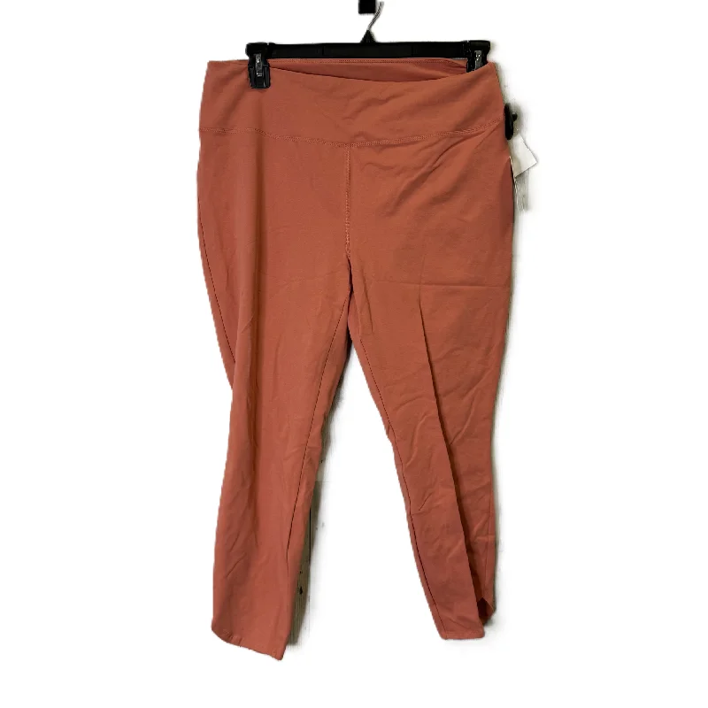 Pants Leggings By Wonderly In Orange, Size: 1x Youthful Men's Pop