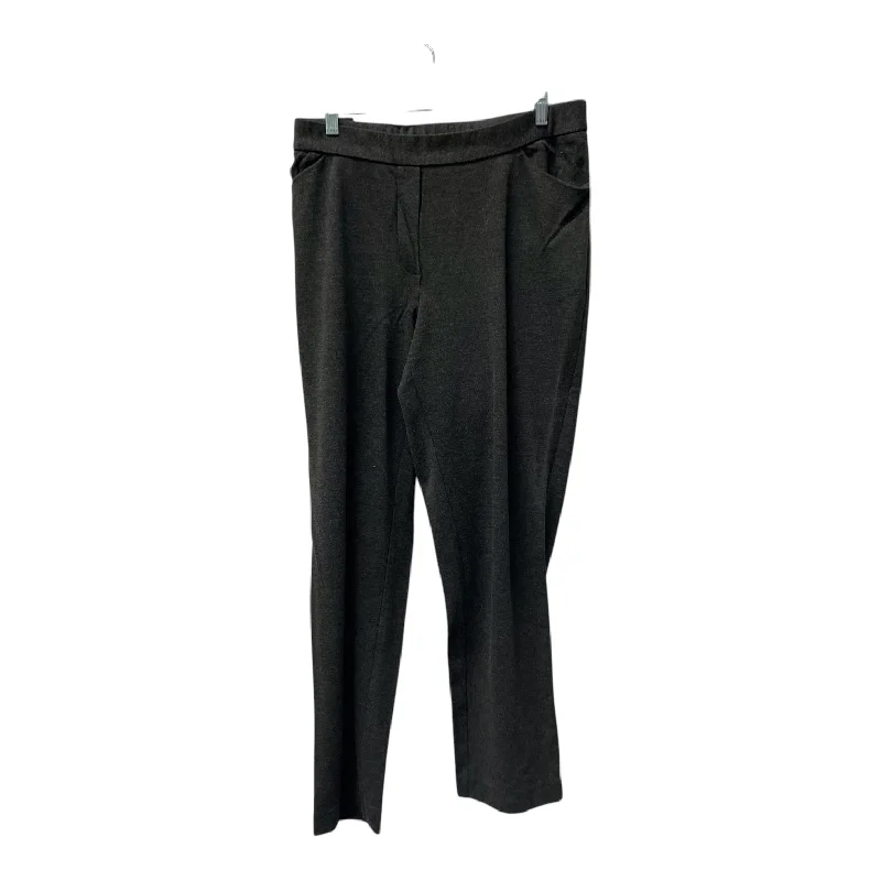 Pants Leggings By J. Jill In Grey, Size:16 Traditional Men's Wool