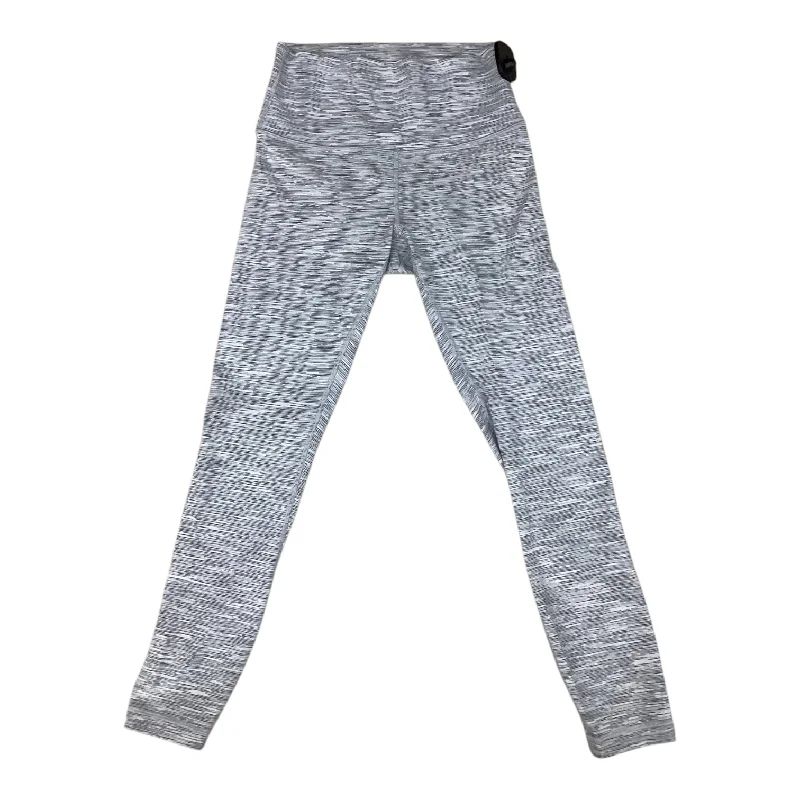 Athletic Leggings By Lululemon In Grey & White, Size: 6 Tough Men's Military