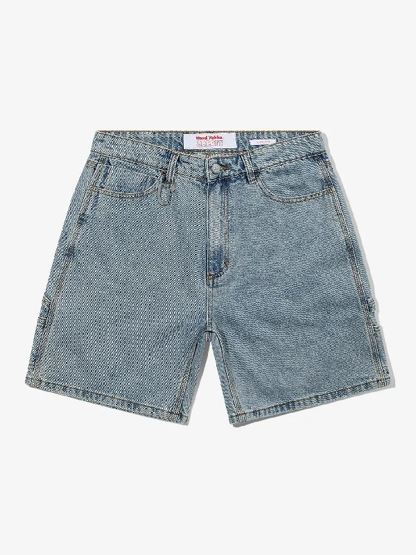 HYC Workshop Denim Short - Mid Blue Luxurious Men's High