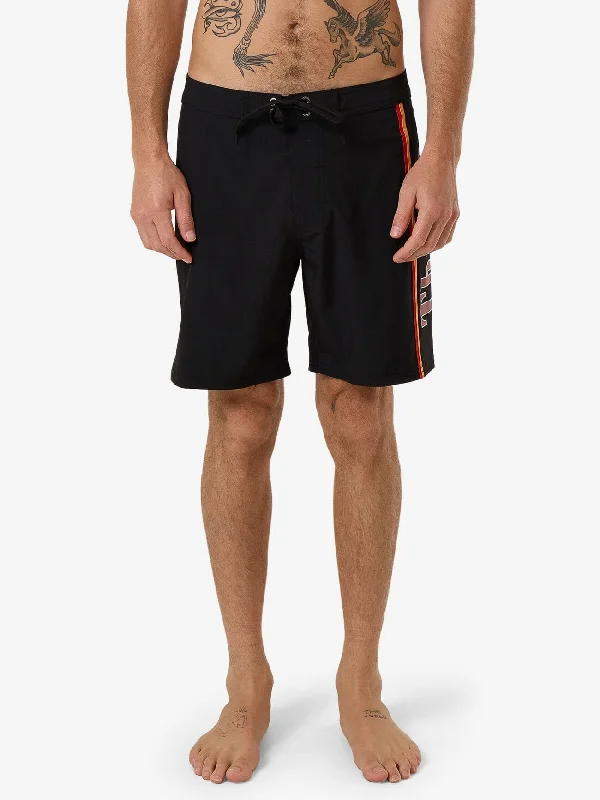 Never Stop Boardshort - Black Gym